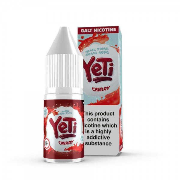 Cherry Nic Salt E-liquid by Yeti