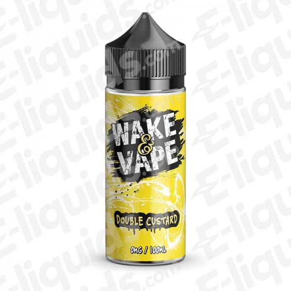 Double Custard Shortfill E-liquid by Wake n Vape