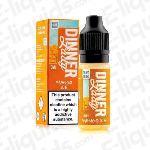 Dinner Lady 50/50 - Mango Ice 10ml | Buy e-liquids...