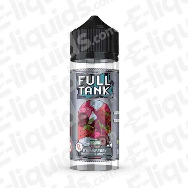 Strawberry Raspberry Cherry Ice Shortfill E-liquid by Full Tank