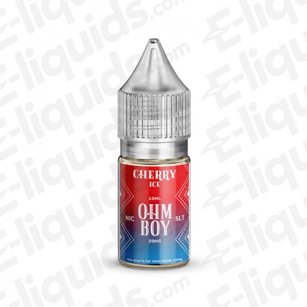 Cherry Ice Nic Salt E-liquid by Ohm Boy SLT V2