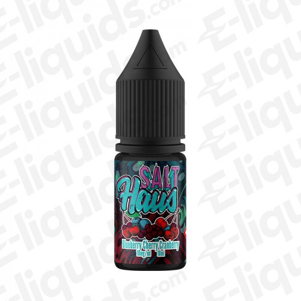 Blue Cherry Cranberry Nic Salt E-liquid by Salt Ha...