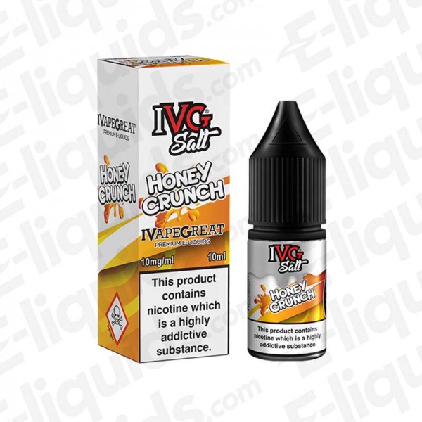 Honey Crunch Nic Salt E-liquid by IVG