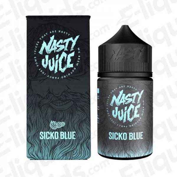 Nasty Berry - Sicko Blue - 0mg - Shortfill | Eliqu...