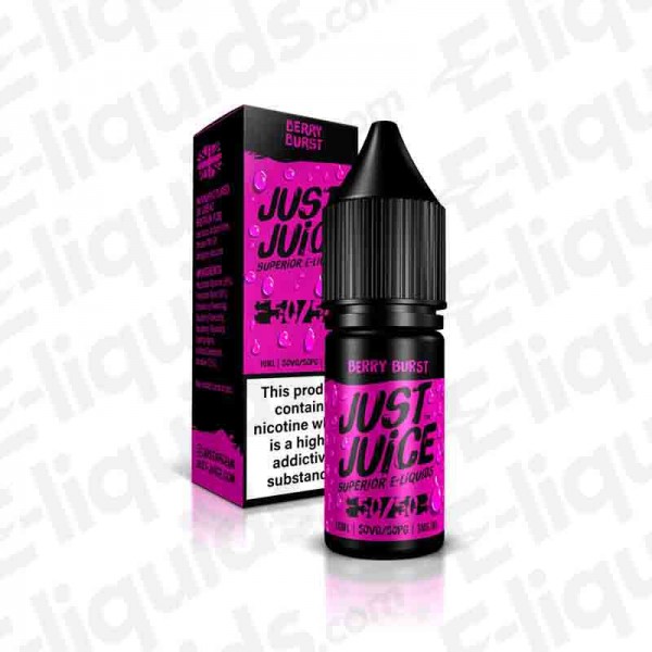 Berry Burst 50/50 E-liquid by Just Juice