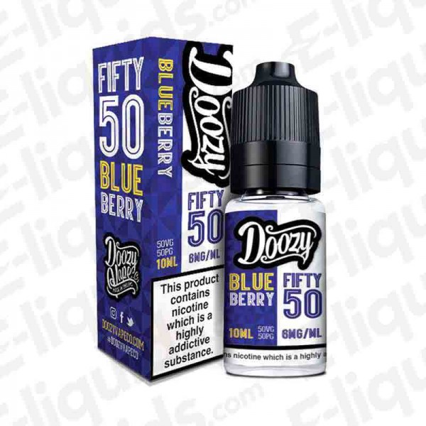 Blueberry 50/50 E-liquid by Doozy Vape Co