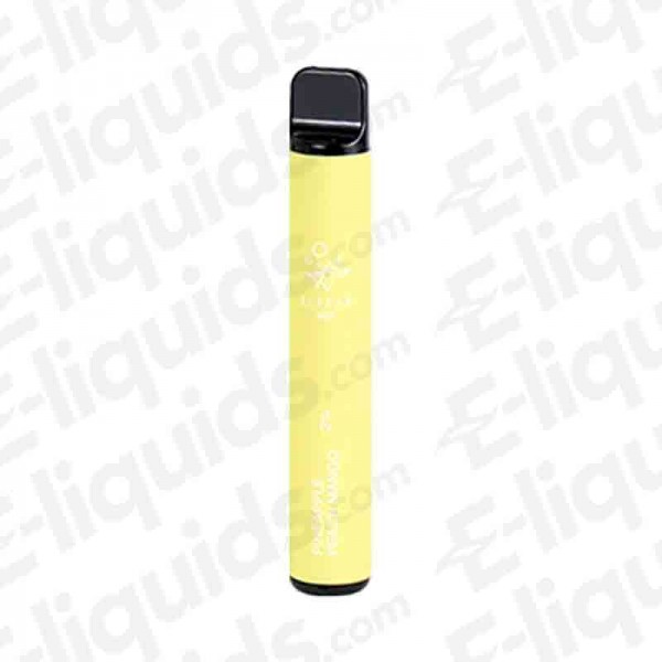 Pineapple Peach Mango Disposable Vape Device by Elf Bar