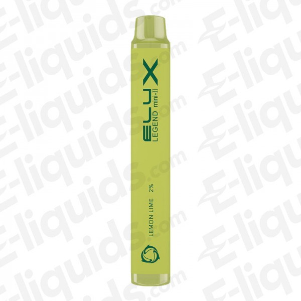 Lemon Lime Legend Mini 2 Disposable Vape Device by Elux