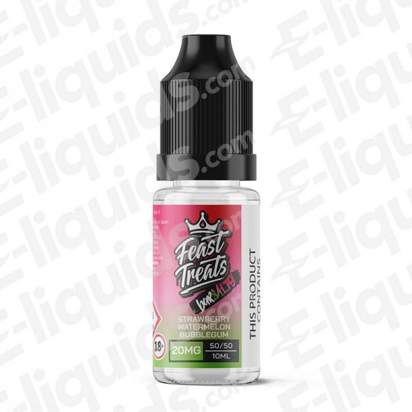 Strawberry Watermelon Bubblegum Nic Salt E-liquid ...