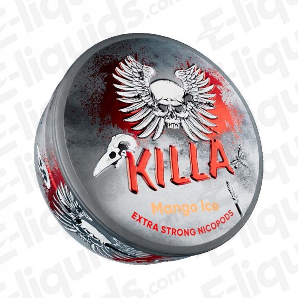 Killa Mango Ice Extra Strong Nicotine Snus Pouches