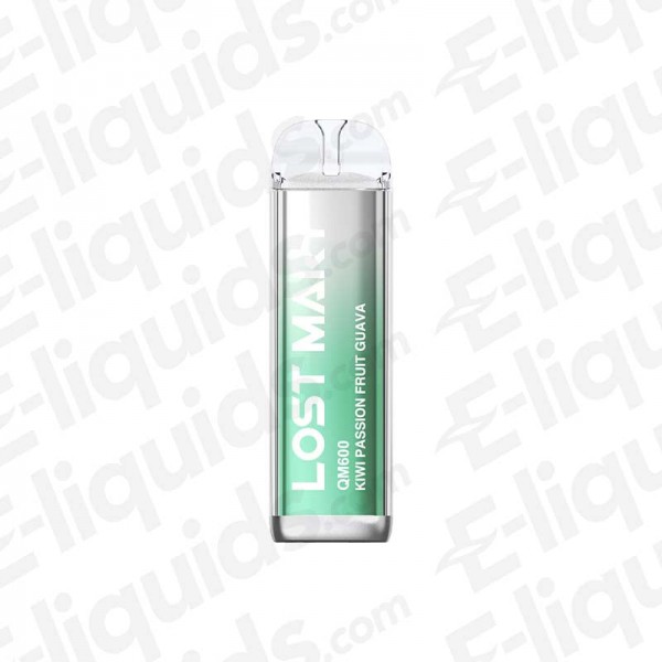 Kiwi Passionfruit Guava Lost Mary QM600 Disposable Vapes