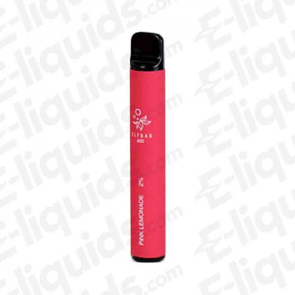 Pink Lemonade Disposable Vape Device by Elf Bar