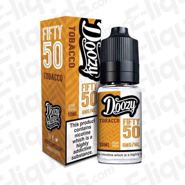 Tobacco 50/50 E-liquid by Doozy Vape Co