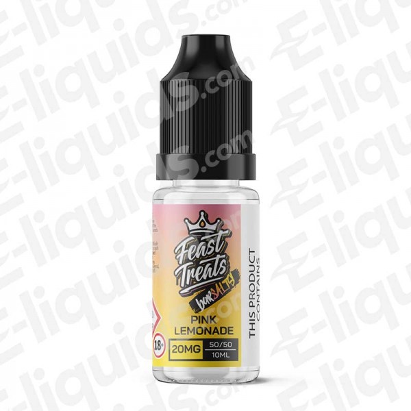 Pink Lemonade Nic Salt E-liquid by Feast Treats