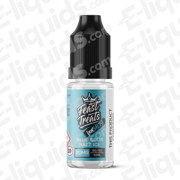 Blue Sour Razz Nic Salt E-liquid by Feast Treats