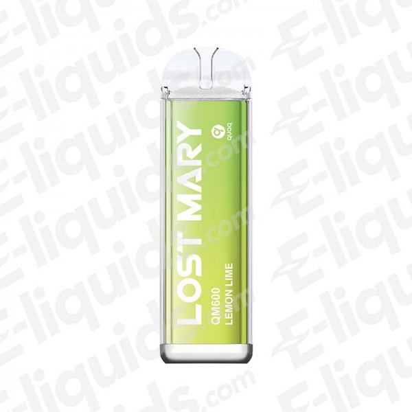 Lemon Lime Lost Mary QM600 Disposable Vapes