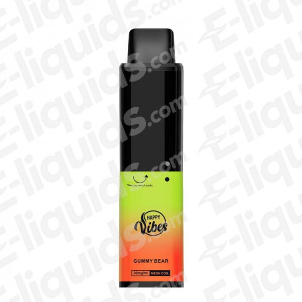 Happy Vibes Twist Gummy Bear Disposable Device