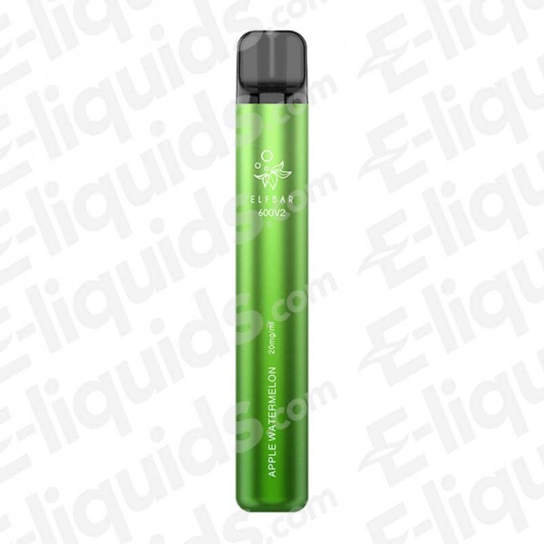 Elf Bar 600 V2 Apple Watermelon Disposable Vape Device