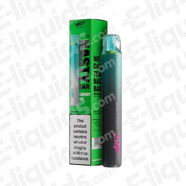 Cherry Ice Nasty Bar DX2 Disposable Vape Device