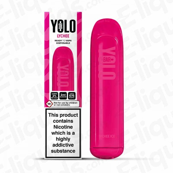 YOLO Bar Lychee Ice Disposable Vape Device