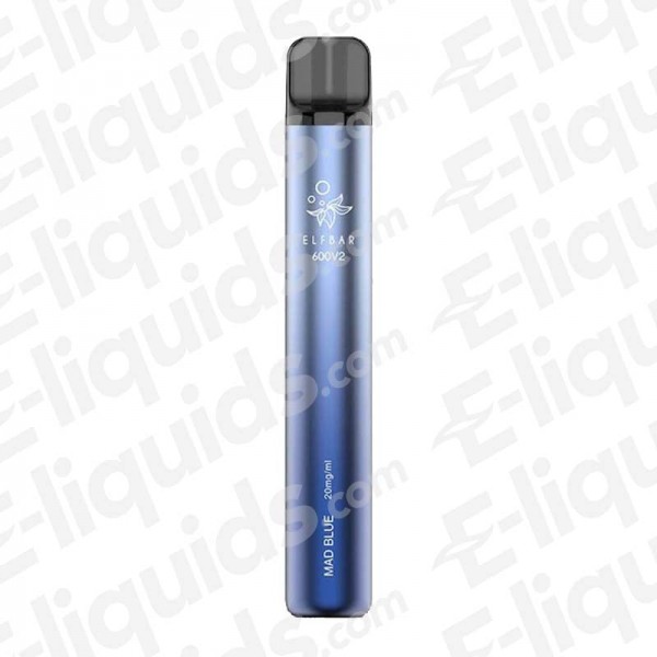 Elf Bar 600 V2 Mad Blue Disposable Vape Device