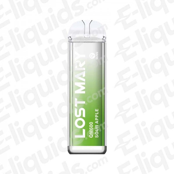 Sour Apple Lost Mary QM600 Disposable Vapes