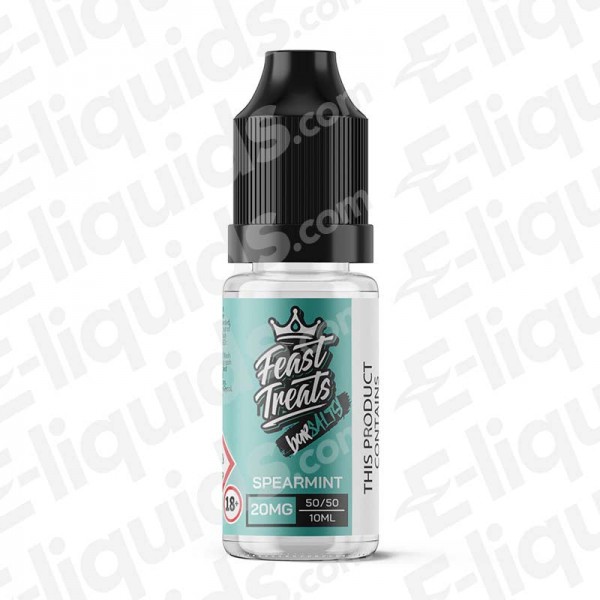 Spearmint Nic Salt E-liquid by Feast Treats