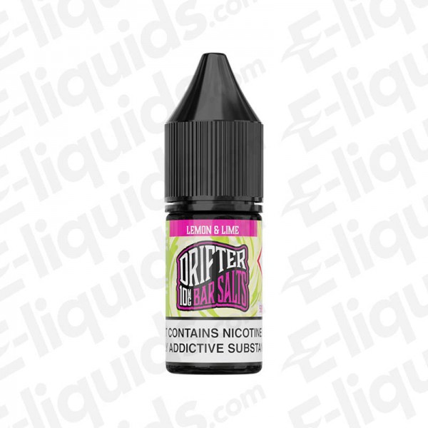 Lemon Lime Nic Salt E-liquid by Drifter Bar Salts