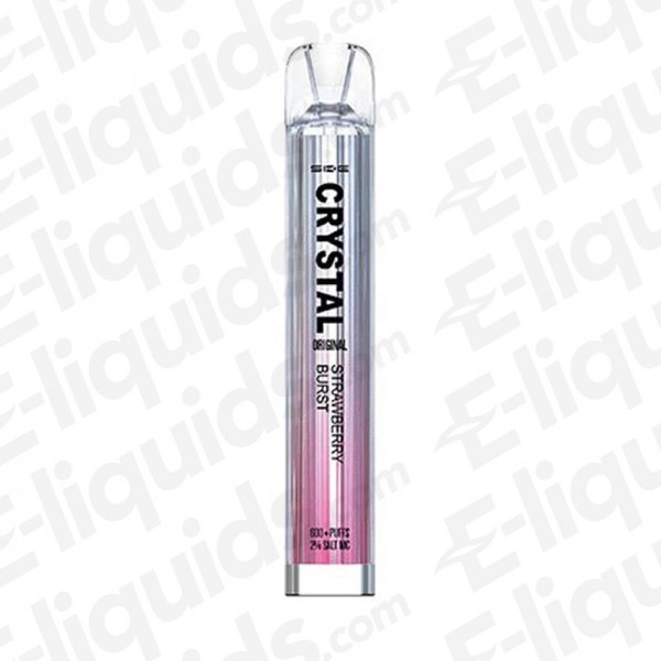 Strawberry Burst Crystal Original Bar 600 Disposable Vape by SKE