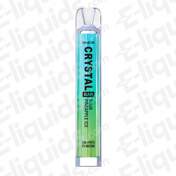 Sour Pineapple Crystal Original Bar 600 Disposable Vape by SKE