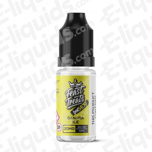 Banana Ice Nic Salt E-liquid by Feast Treats