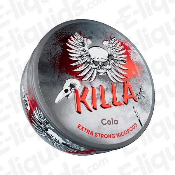 Killa Cola Extra Strong Nicotine Snus Pouches