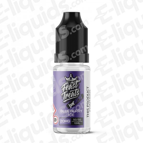 Blueberry Ice Nic Salt E-liquid by Feast Treats