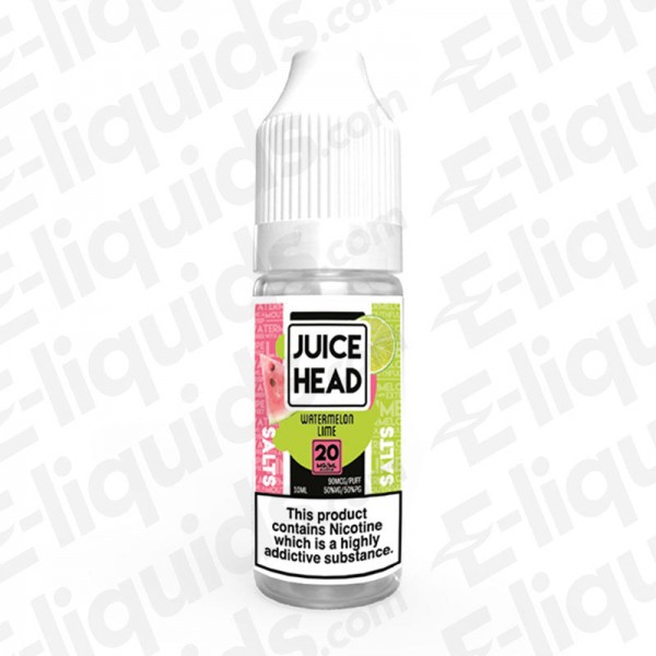Watermelon Lime Nic Salt E-liquid by Juice Head