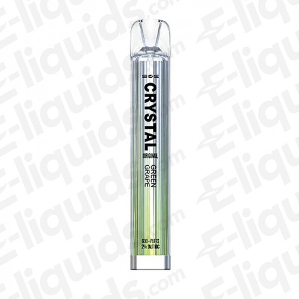 Green Grape Crystal Original Bar 600 Disposable Vape by SKE