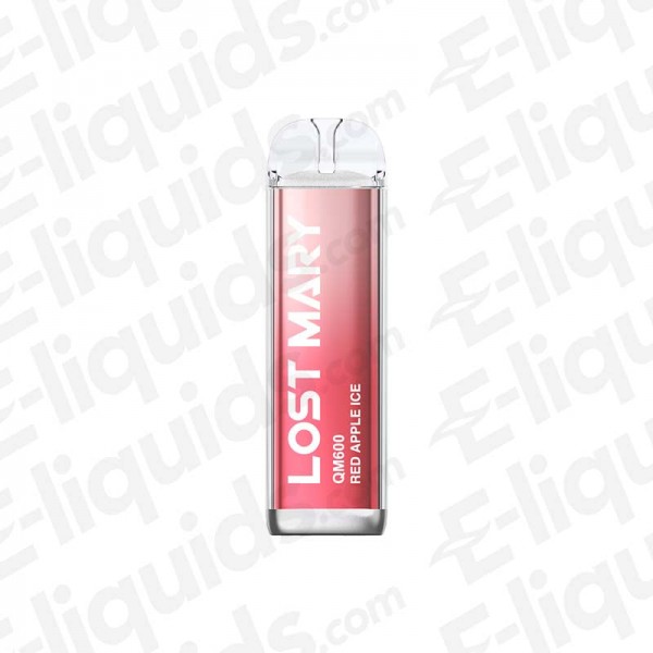 Red Apple Ice Lost Mary QM600 Disposable Vapes