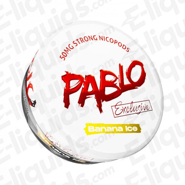Pablo Exclusive Banana Ice Nicotine Snus Pouches