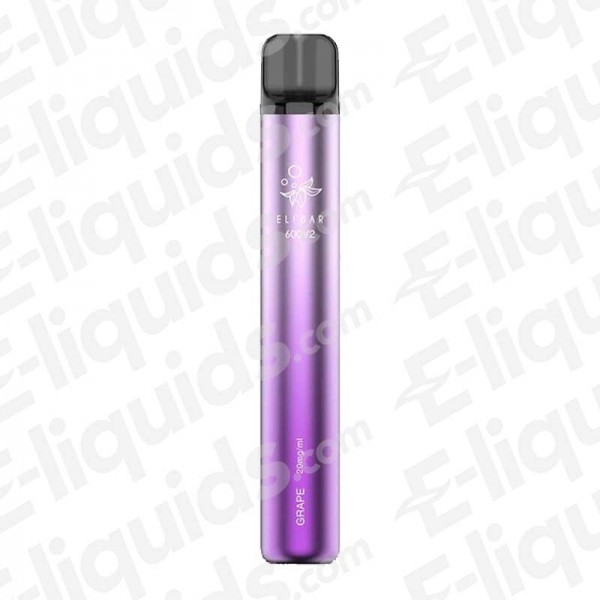 Elf Bar 600 V2 Grape Disposable Vape Device