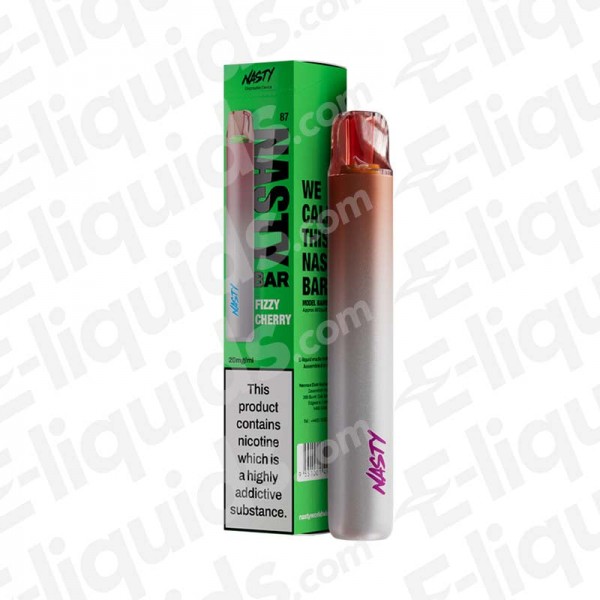 Fizzy Cherry Nasty Bar DX2 Disposable Vape Device