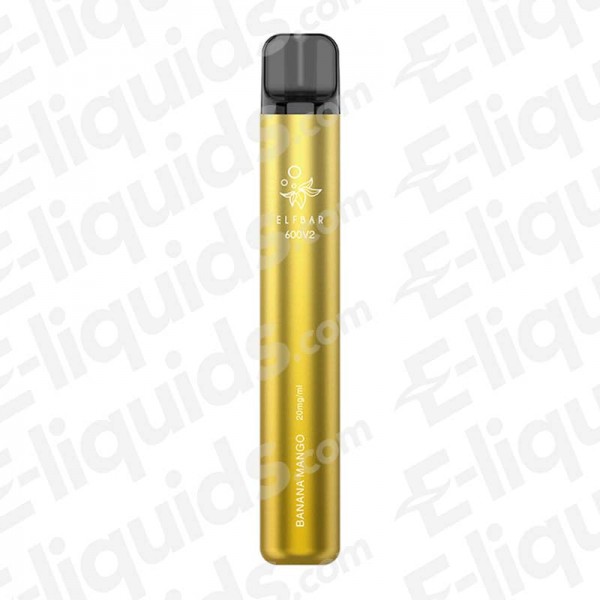 Elf Bar 600 V2 Banana Mango Disposable Vape Device