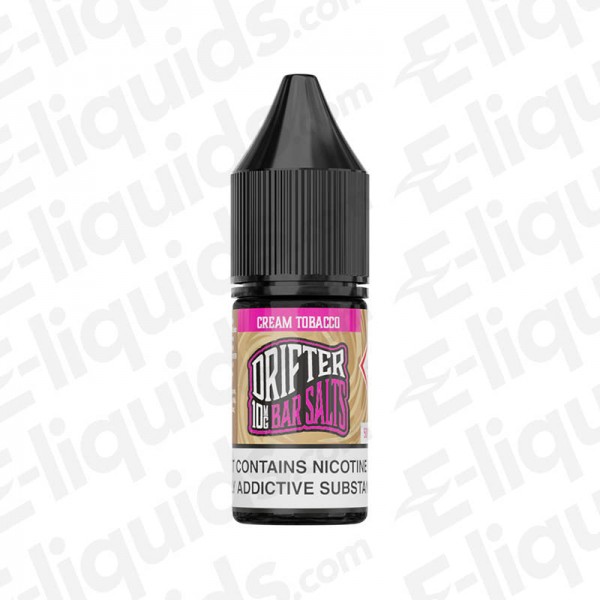 Cream Tobacco Nic Salt E-liquid by Drifter Bar Sal...