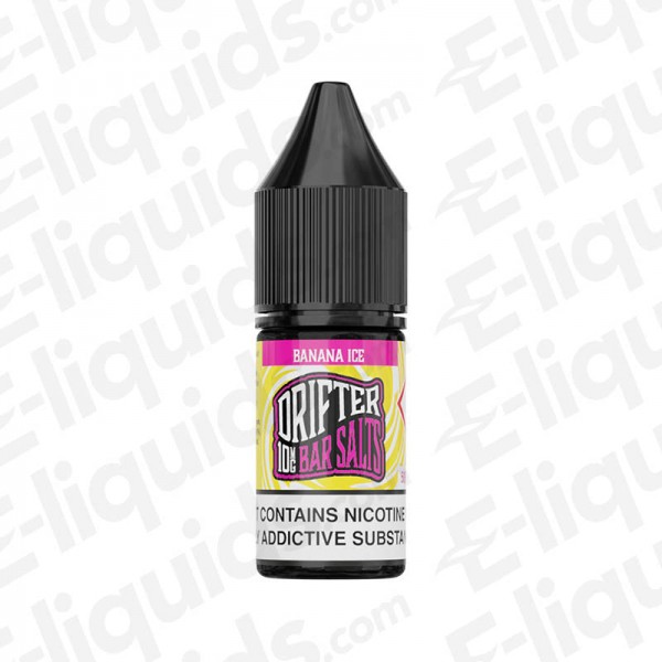 Banana Ice Nic Salt E-liquid by Drifter Bar Salts