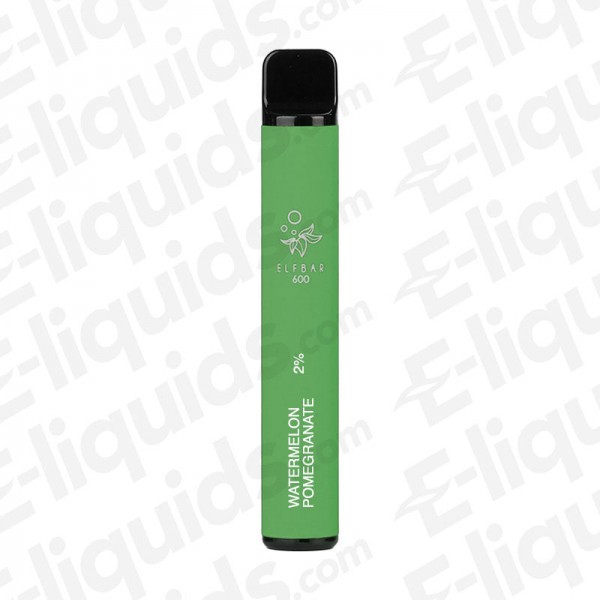 Watermelon Pomegranate Disposable Vape Device by Elf Bar