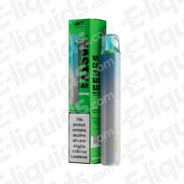 Menthol Nasty Bar DX2 Disposable Vape Device