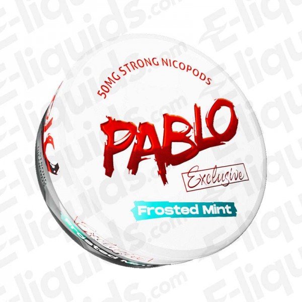 Pablo Exclusive Frosted Mint Nicotine Snus Pouches