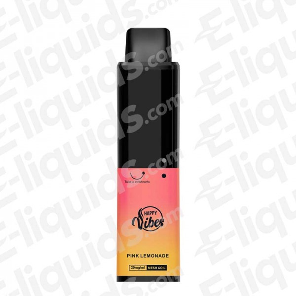 Happy Vibes Twist Pink Lemonade Disposable Device