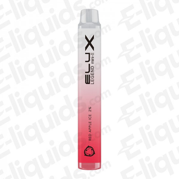 Red Apple Ice Legend Mini 2 Disposable Vape Device by Elux