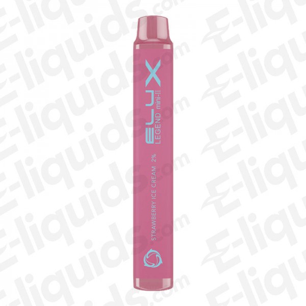 Strawberry Ice Cream Legend Mini 2 Disposable Vape Device by Elux