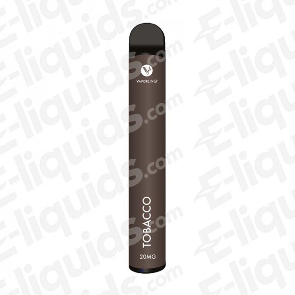 Tobacco Puff Bar Disposable Vape Device by Vaporlinq