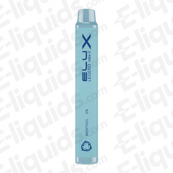 Menthol Legend Mini 2 Disposable Vape Device by Elux